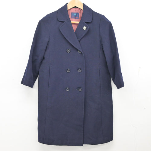 中古】宮城県 常盤木学園高等学校 女子制服 1点 (コート) sf127406