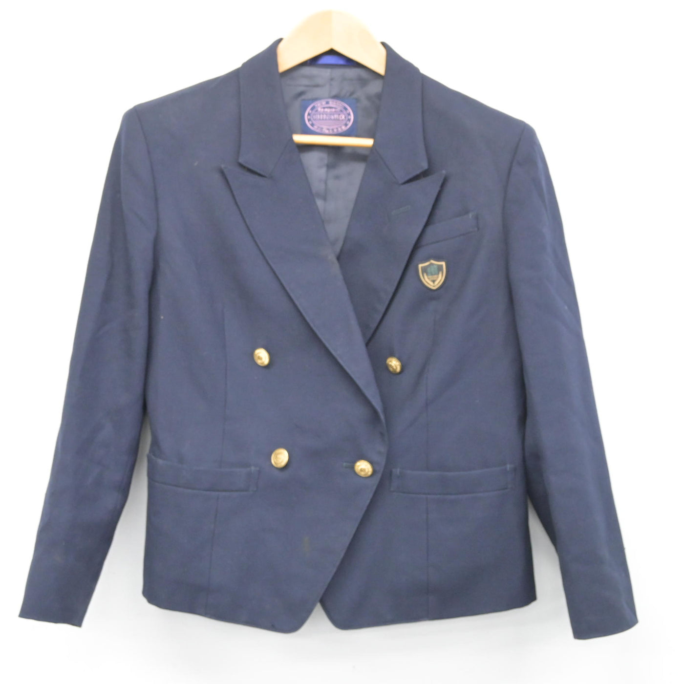 中古】千葉県 幕張総合高等学校 女子制服 3点 (ブレザー・スカート 