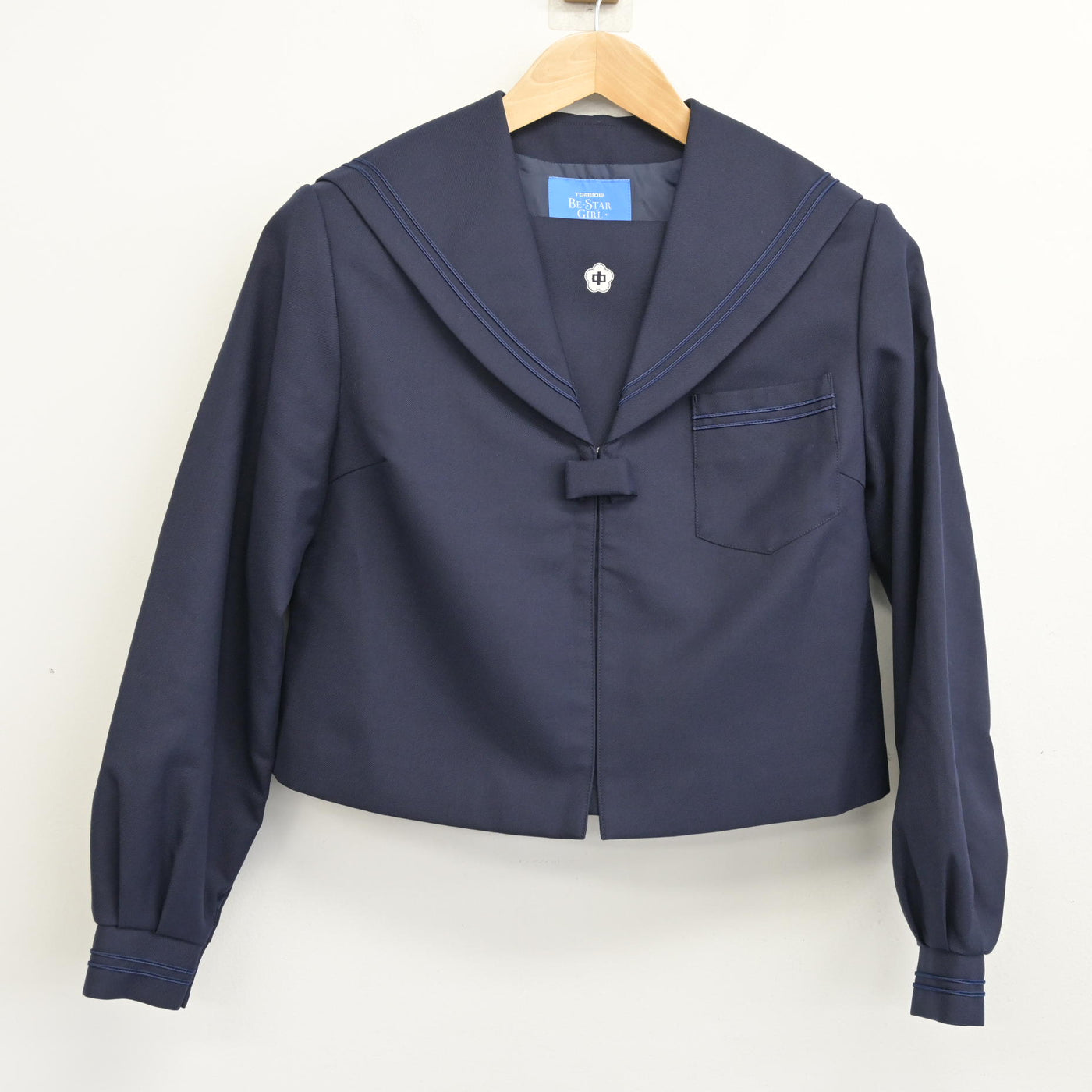 中古】岩手県 沼宮内中学校 女子制服 2点 (セーラー服・スカート