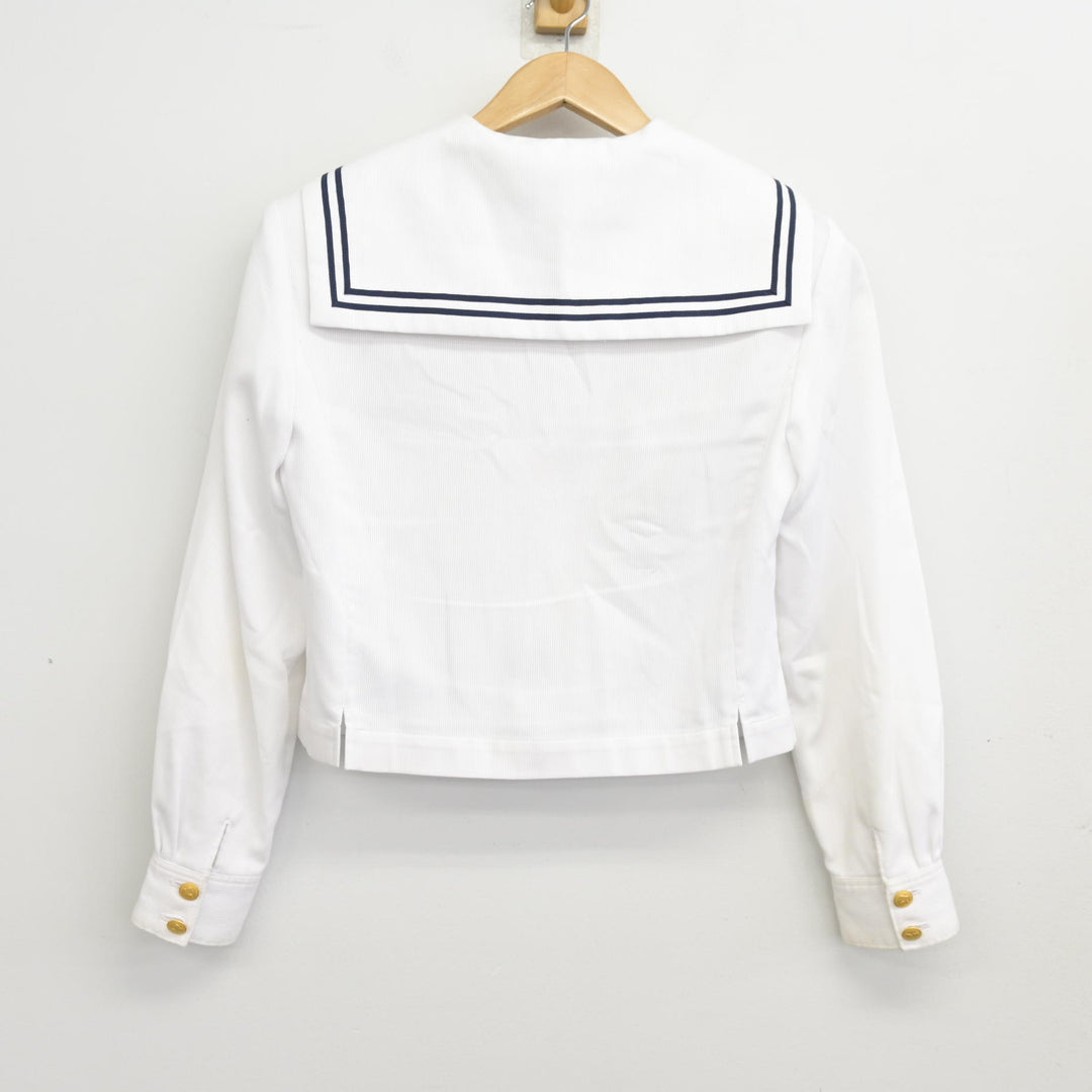 中古】岩手県 盛岡南高等学校 女子制服 2点 (セーラー服・スカート