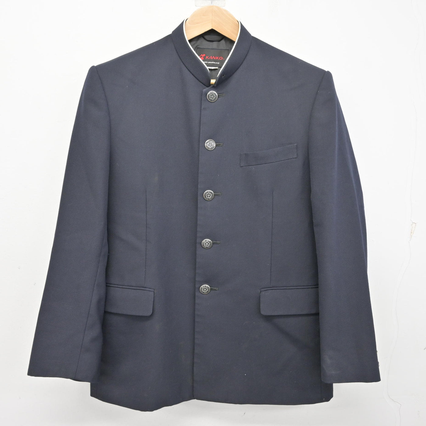 中古】茨城県 水戸工業高等学校 男子制服 2点 (学ラン) sf135252