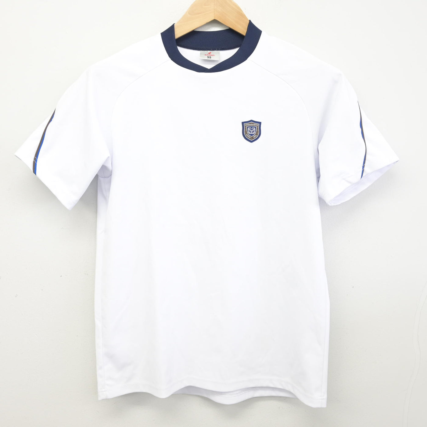 中古】東京都 品川翔英中学校高等学校 女子制服 2点 (体操服 上・体操 