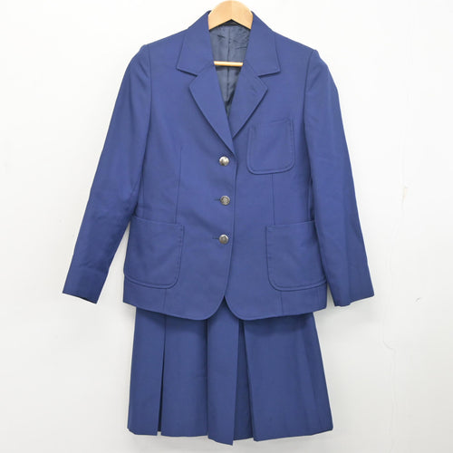 中古】宮城県 聖ウルスラ学院英智高等学校 女子制服 4点 (ブレザー