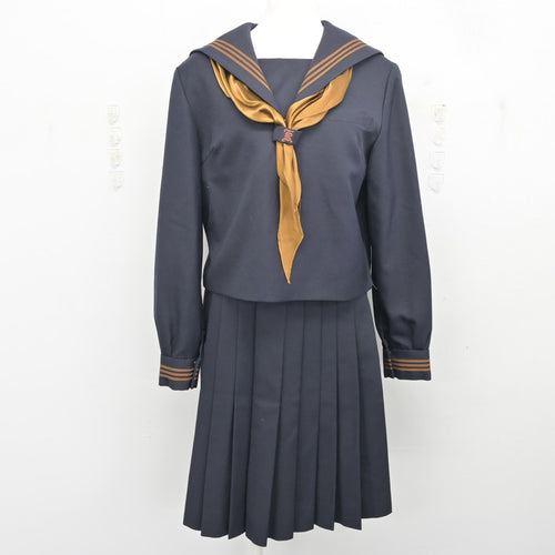 中古】兵庫県 六甲アイランド高等学校 女子制服 4点 (ブレザー