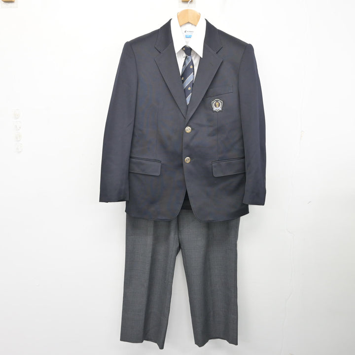 中古】埼玉県 吉川中学校 男子制服 4点 (ブレザー・シャツ・ズボン 中古】埼玉県 吉川中学校 男子制服 4点 (ブレザー・シャツ・ズボン
