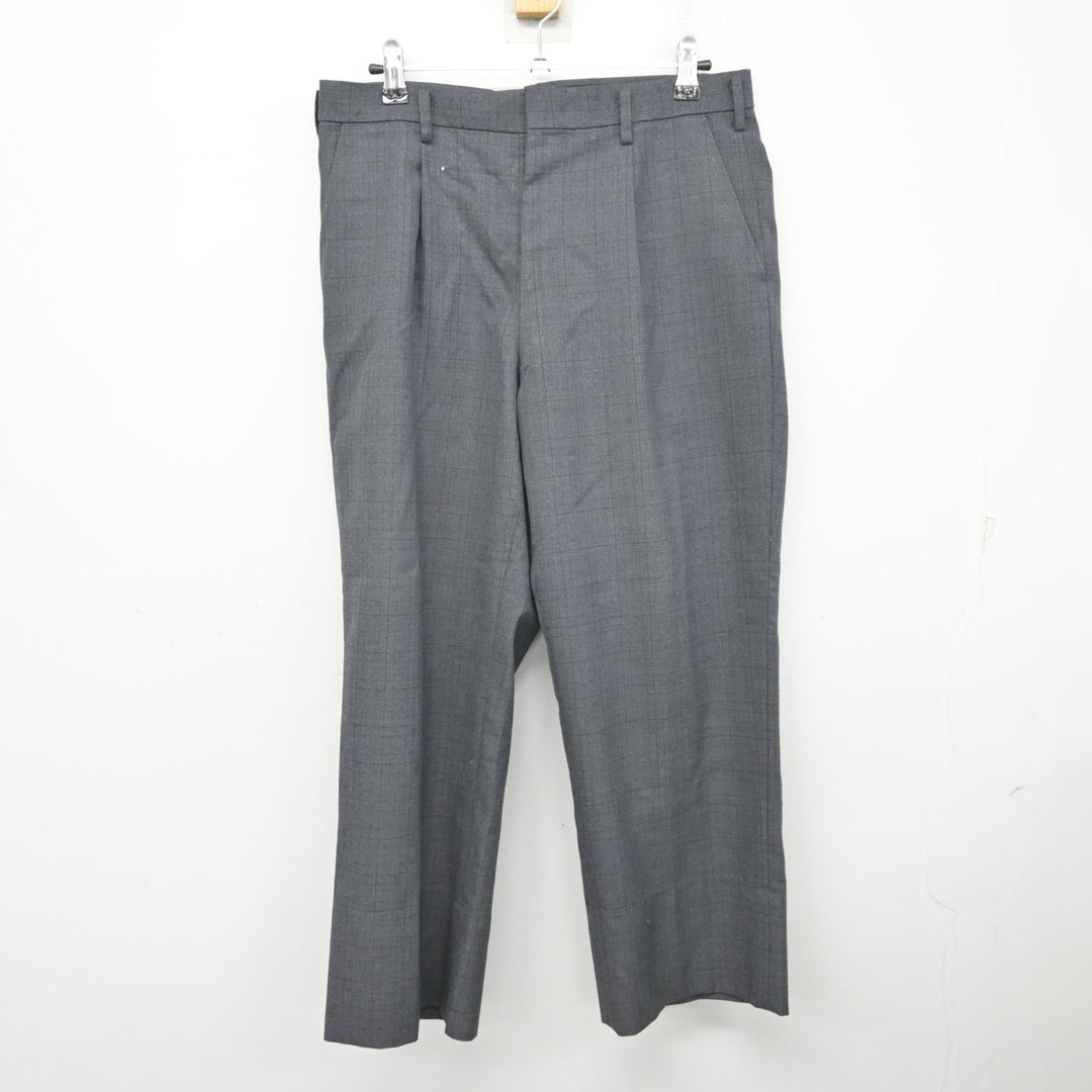 中古】埼玉県 吉川中学校 男子制服 4点 (ブレザー・シャツ・ズボン 中古】埼玉県 吉川中学校 男子制服 4点 (ブレザー・シャツ・ズボン