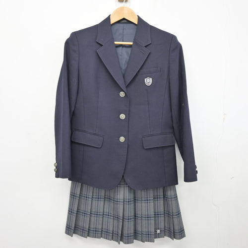 中古】埼玉県 開智未来高等学校 女子制服 4点 (ブレザー・スカート