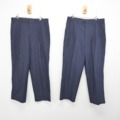 中古】神奈川県 篠原中学校 男子制服 3点 (ブレザー・ズボン) sf135636