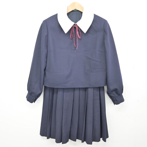 中古】兵庫県 六甲アイランド高等学校 女子制服 4点 (ブレザー