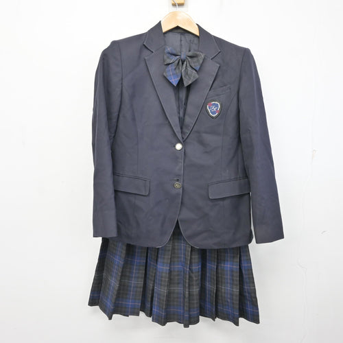 中古】 飛鳥未来高等学校 女子制服 3点 (ブレザー・スカート) sf132947