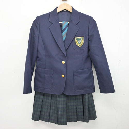 中古】 飛鳥未来高等学校 女子制服 3点 (ブレザー・スカート) sf132947