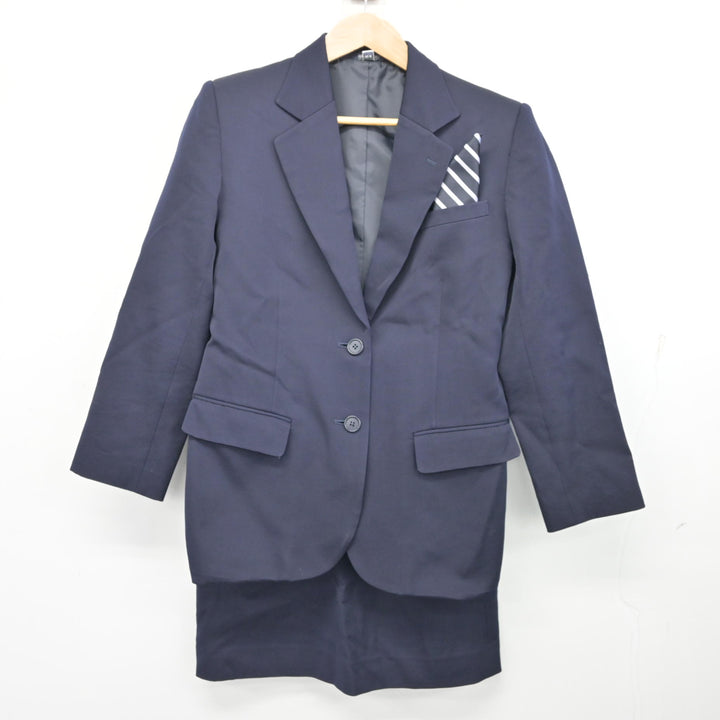中古】広島県 安田女子大学 女子制服 2点 (ブレザー・スカート