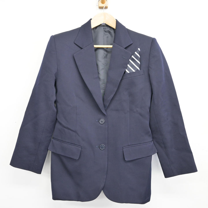 中古】広島県 安田女子大学 女子制服 2点 (ブレザー・スカート