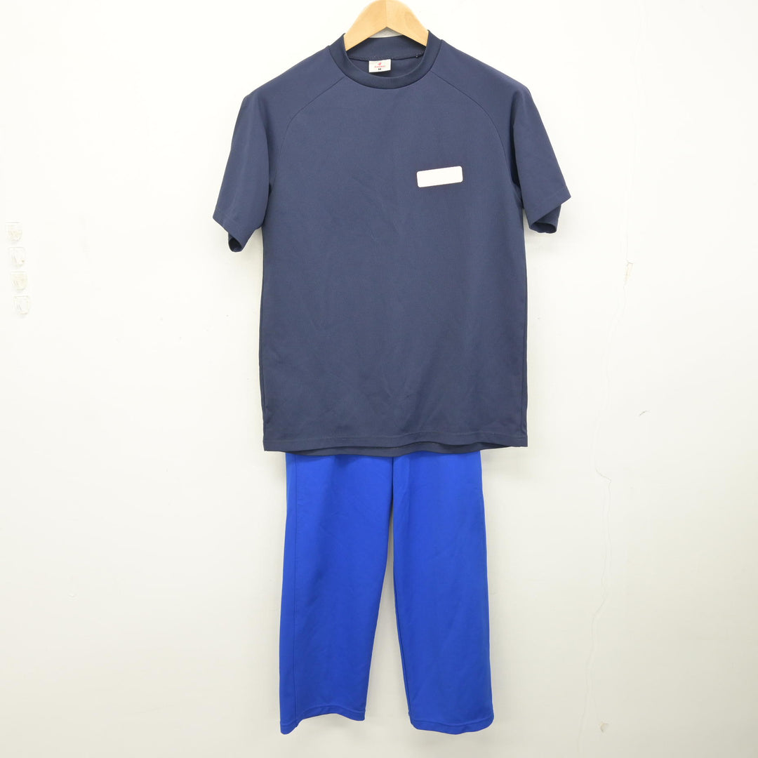 中古】福岡県 博多青松高等学校 女子制服 3点 (ジャージ 上・体操服 上