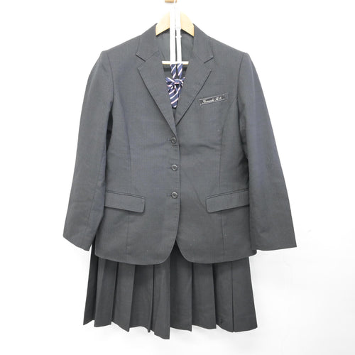 中古】東京都 東島根中学校 女子制服 3点 (ブレザー・スカート 中古】東京都 東島根中学校 女子制服 3点 (ブレザー・スカート