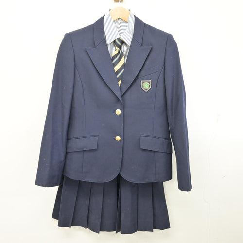 中古】 飛鳥未来高等学校 女子制服 3点 (ブレザー・スカート) sf132947