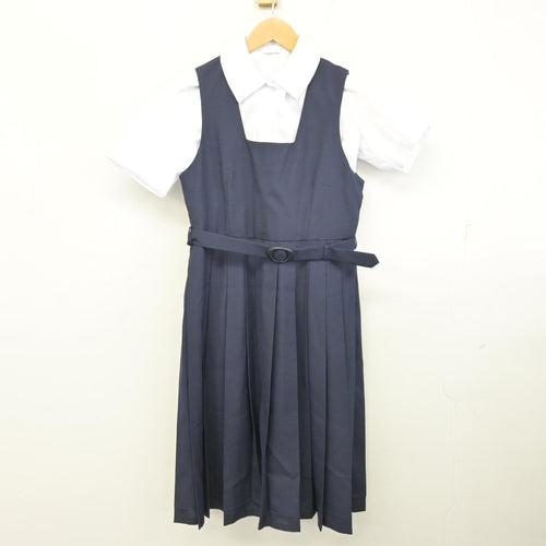 中古】和歌山県 和歌山信愛中学校・高等学校 女子制服 4点 (シャツ