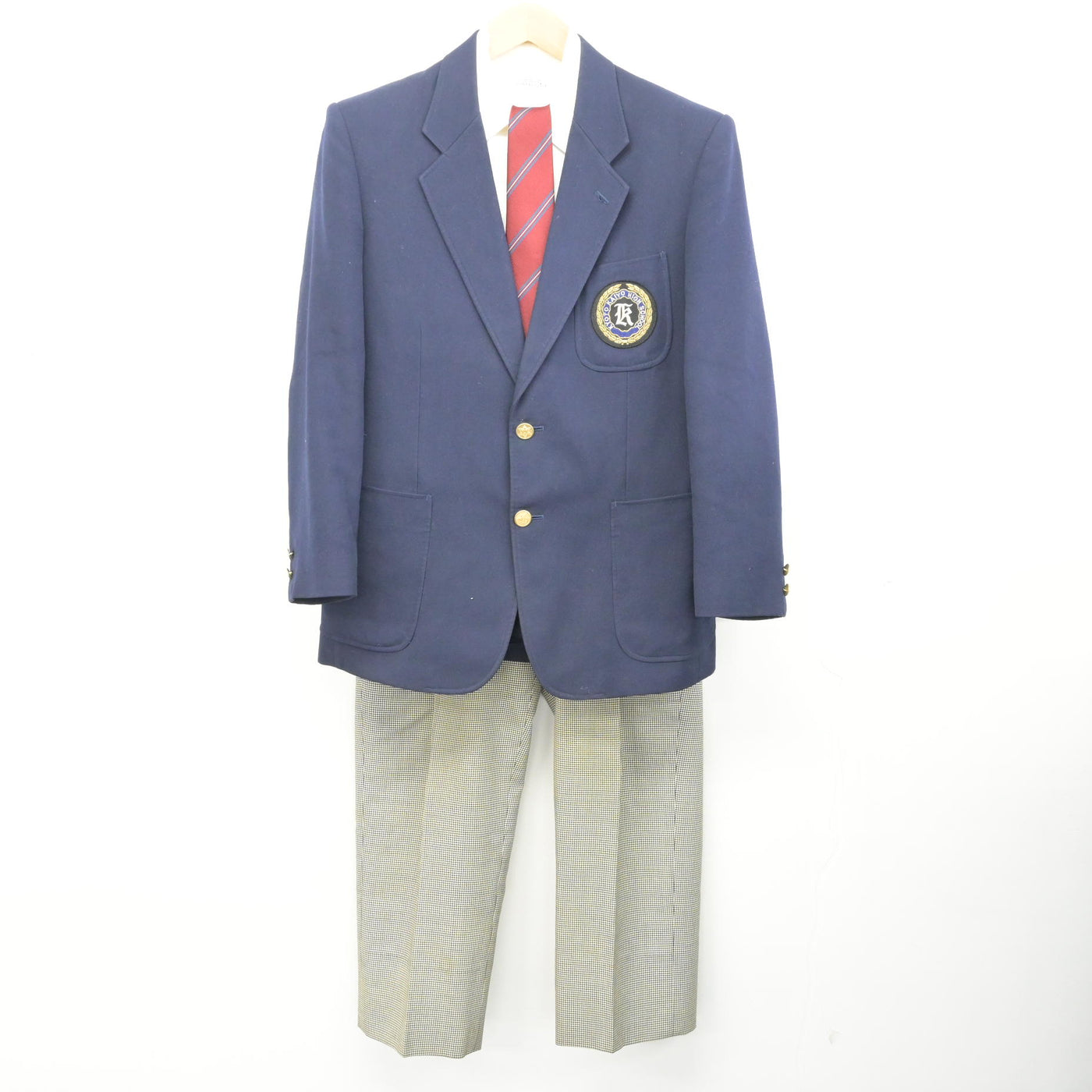 中古】京都府 海洋高等学校/旧制服 男子制服 4点 (ブレザー・シャツ 中古】京都府 海洋高等学校/旧制服 男子制服 4点 (ブレザー・シャツ