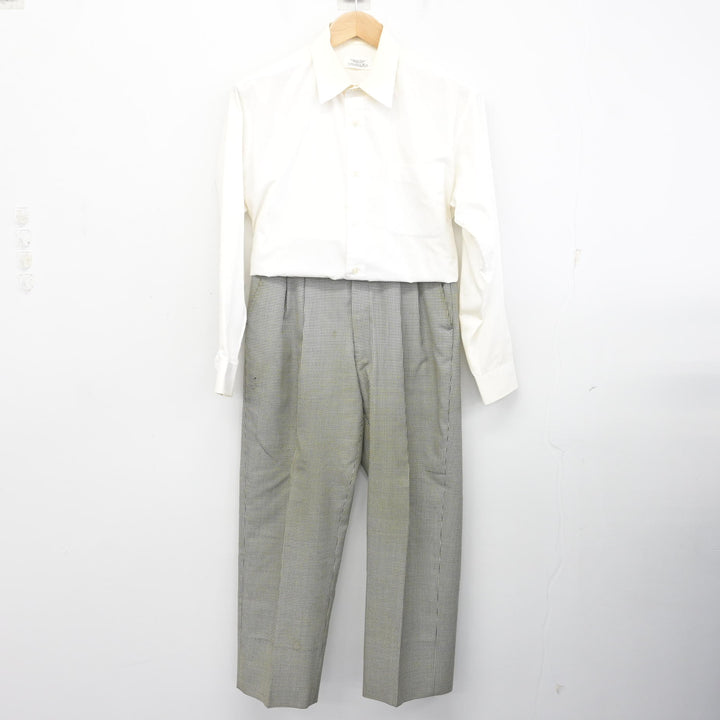中古】京都府 海洋高等学校/旧制服 男子制服 4点 (ブレザー・シャツ 中古】京都府 海洋高等学校/旧制服 男子制服 4点 (ブレザー・シャツ