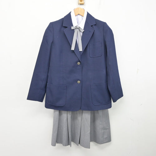 中古】 飛鳥未来高等学校 女子制服 3点 (ブレザー・スカート) sf132947