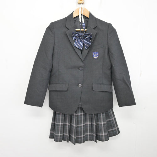 中古】 飛鳥未来高等学校 女子制服 3点 (ブレザー・スカート) sf132947