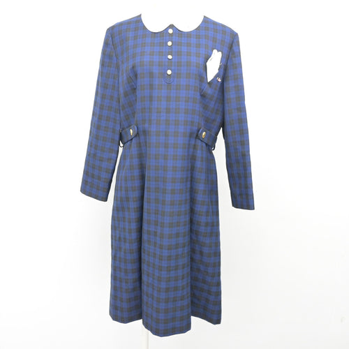 中古】群馬県 前橋育英高等学校 女子制服 3点 (ブレザー・スカート