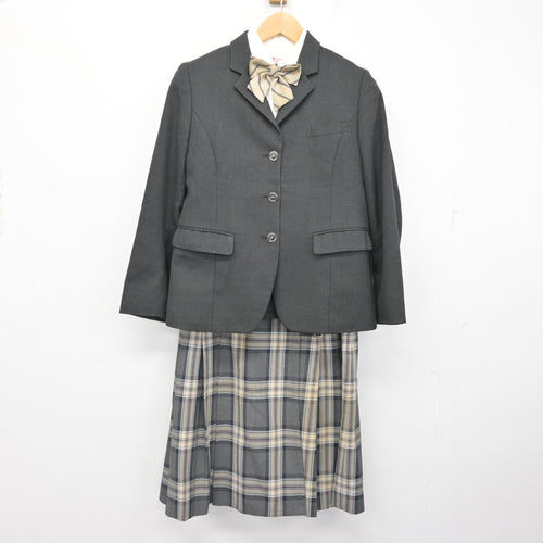 中古】 飛鳥未来高等学校 女子制服 3点 (ブレザー・スカート) sf132947