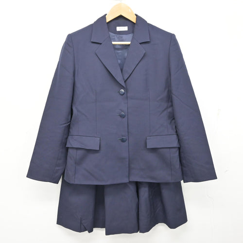 中古】埼玉県 宮原中学校 女子制服 5点 (ブレザー・ベスト・シャツ 