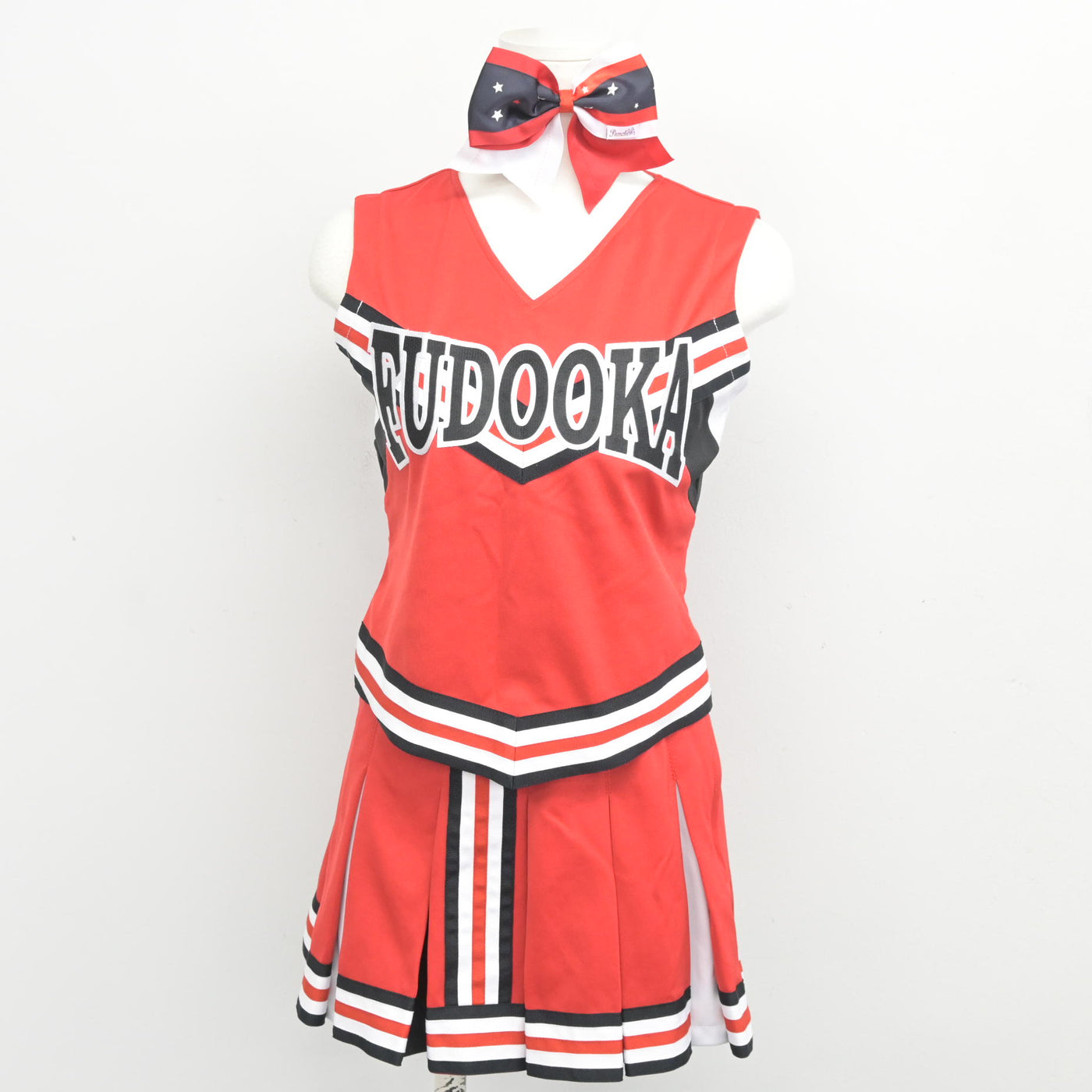 中古】埼玉県 不動岡高等学校/チアダンス部ユニフォーム 女子制服 3点