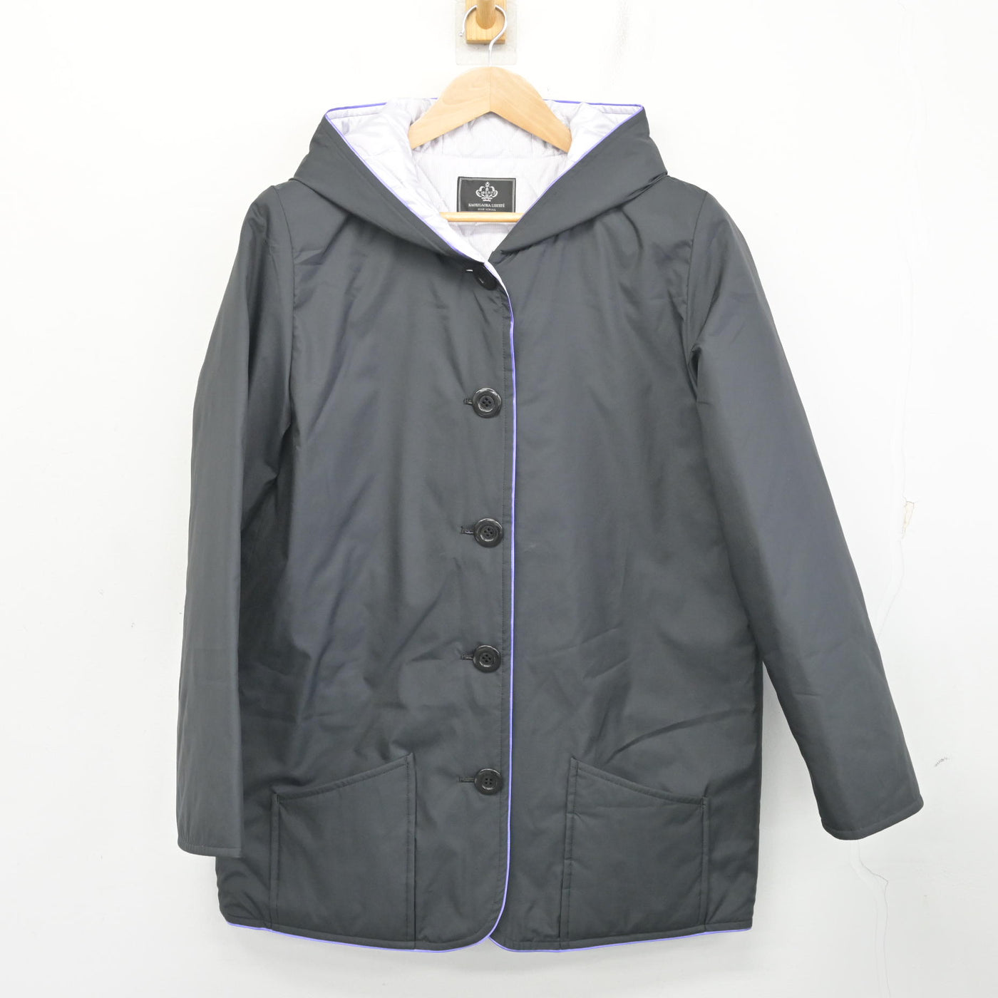 中古】大阪府 香ヶ丘リベルテ高等学校 女子制服 1点 (コート) sf136366 