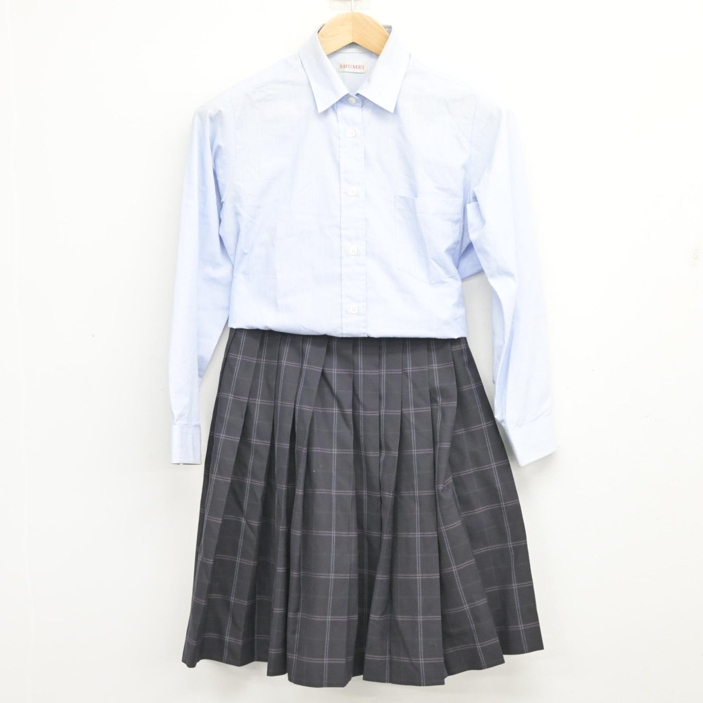 中古】千葉県 秀明八千代高等学校 女子制服 4点 (ブレザー・シャツ 