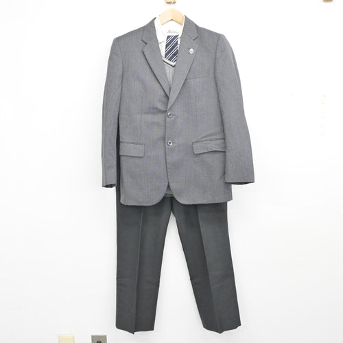 中古】 飛鳥未来高等学校 男子制服 3点 (ブレザー・ズボン) sf136858 