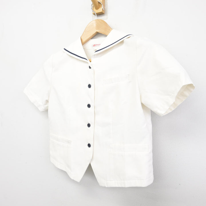 中古】愛媛県 松山聖陵高等学校 女子制服 2点 (セーラー服) sf136478 