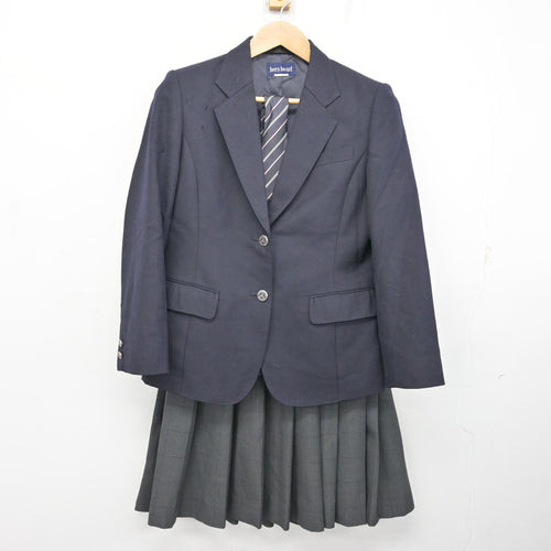 中古】 飛鳥未来高等学校 男子制服 3点 (ブレザー・ズボン) sf136858 
