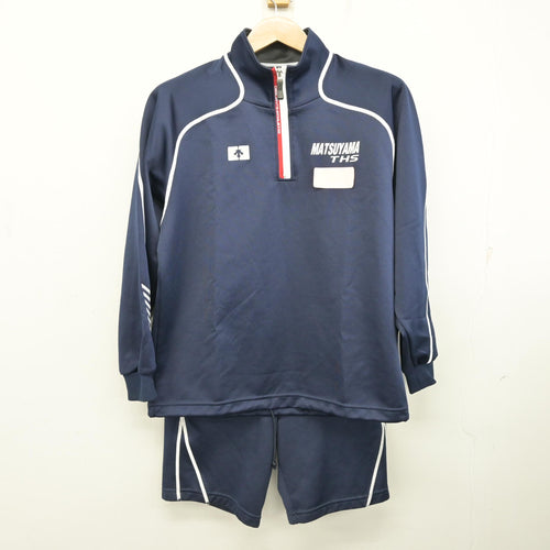 中古】滋賀県 大津高等学校 女子制服 2点 (ジャージ 上・体操服 下