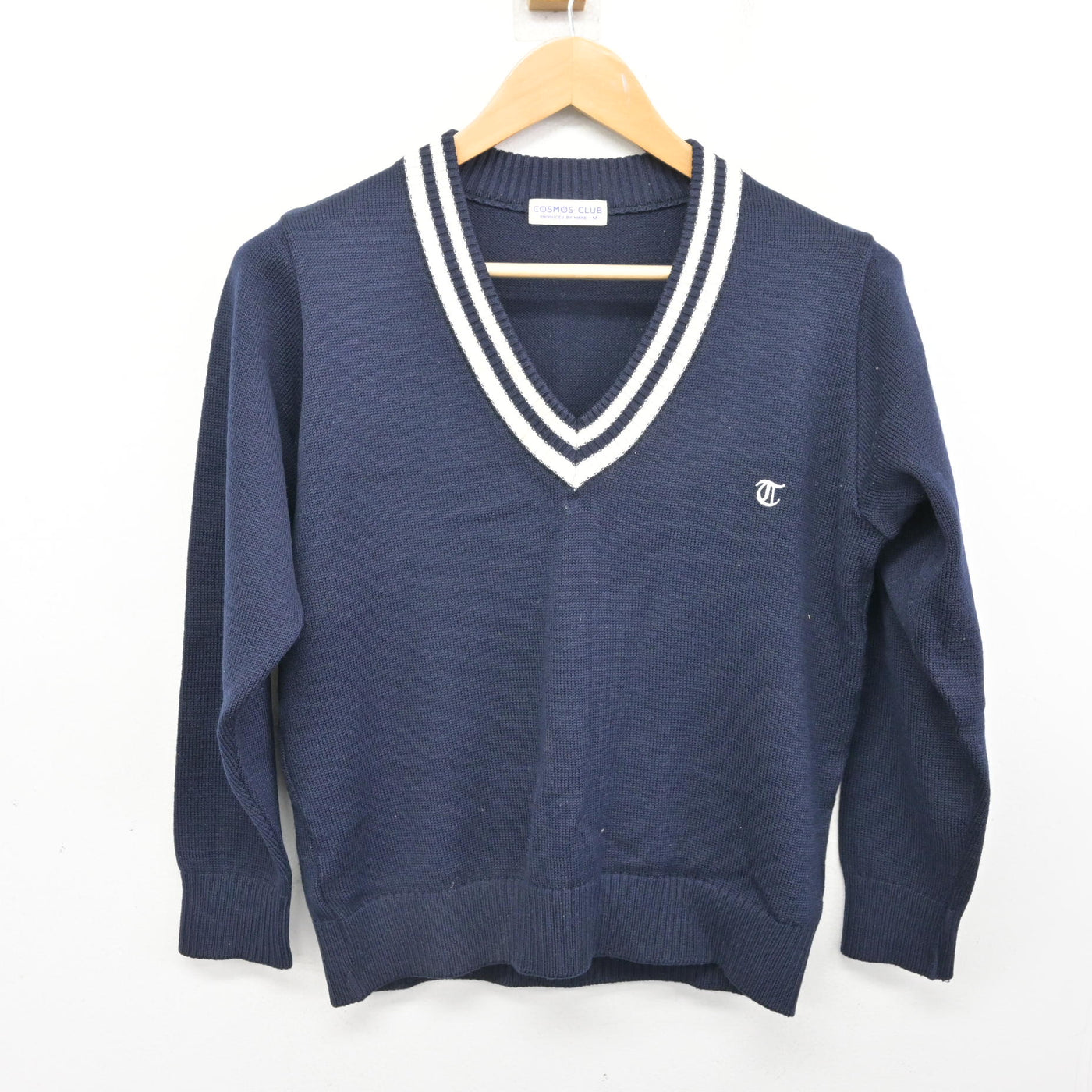 中古】静岡県 浜松工業高等学校 女子制服 2点 (ニット・スカート 