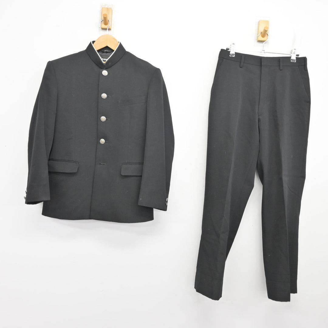 中古】埼玉県 鷲宮東中学校 男子制服 3点 (学ラン・ズボン・ズボン