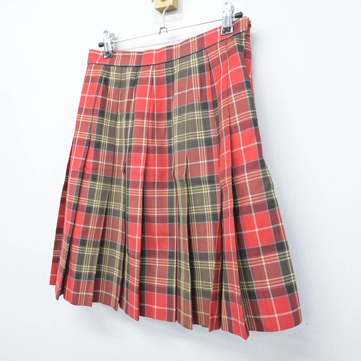 中古】東京都 品川女子学院中等部/旧制服 女子制服 2点 (スカート