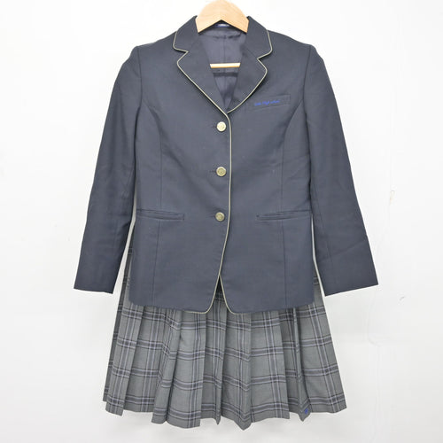 中古】 飛鳥未来高等学校 女子制服 3点 (ブレザー・スカート) sf132947