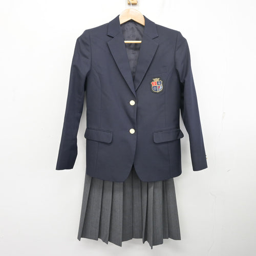 中古】岩手県 盛岡白百合学園中学高等学校 女子制服 2点 (セーラー服