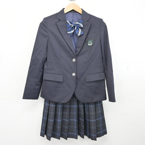 中古】大阪府 南港北中学校 女子制服 2点 (シャツ・スカート) sf124086 