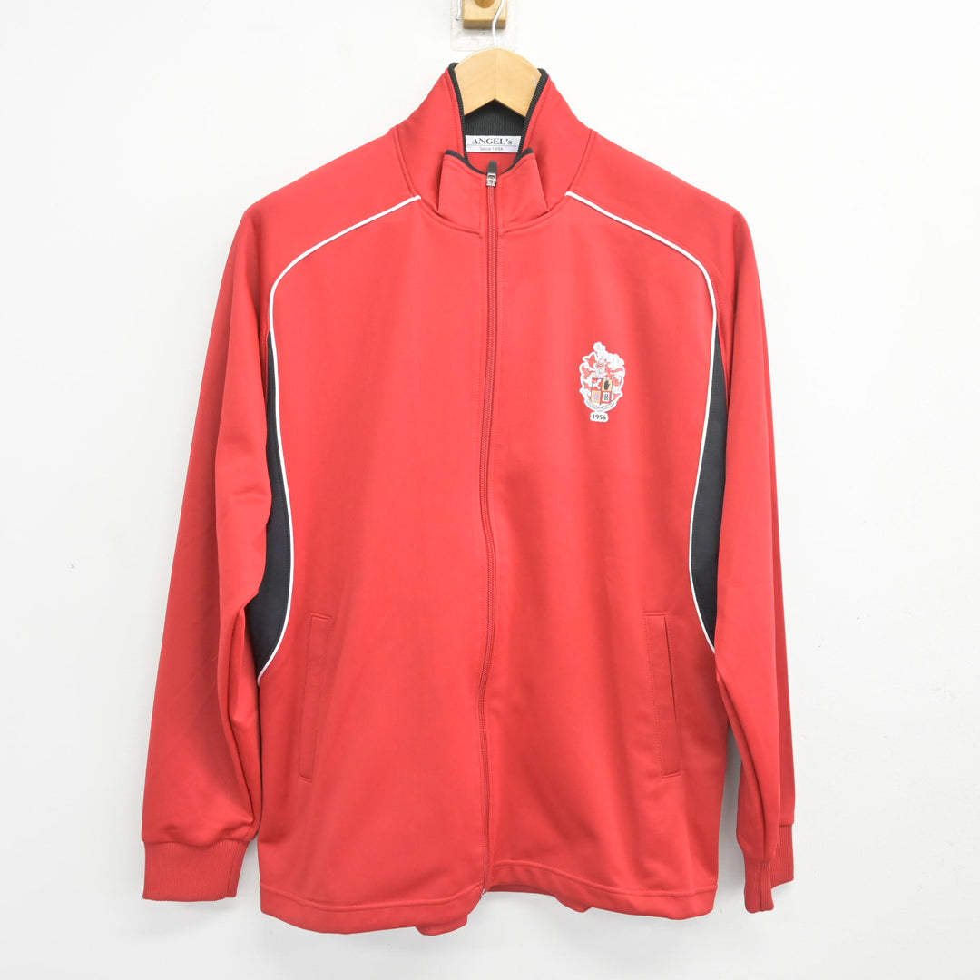 中古】鹿児島県 神村学園高等部 女子制服 2点 (ジャージ 上・体操服 上