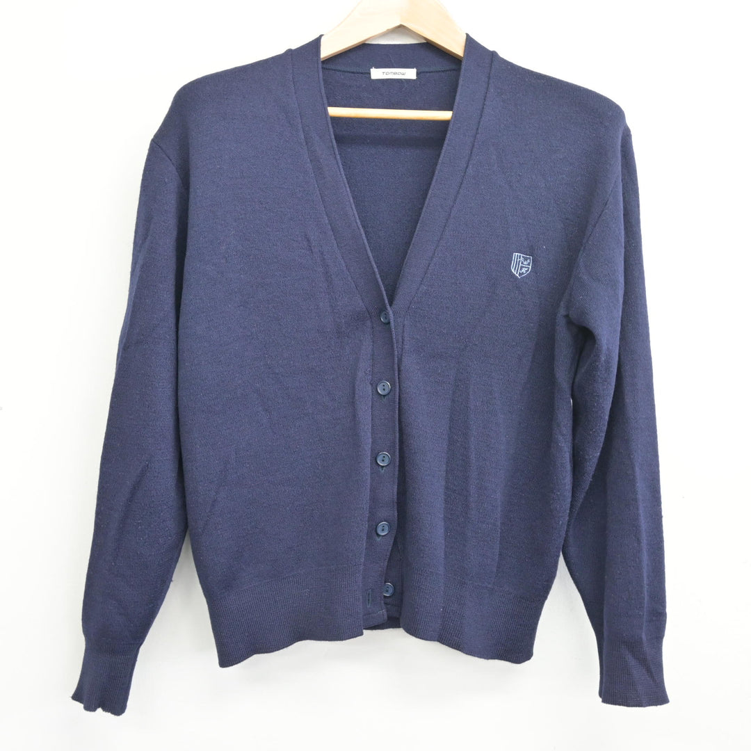 中古】和歌山県 貴志川高等学校 女子制服 2点 (ニット・シャツ 