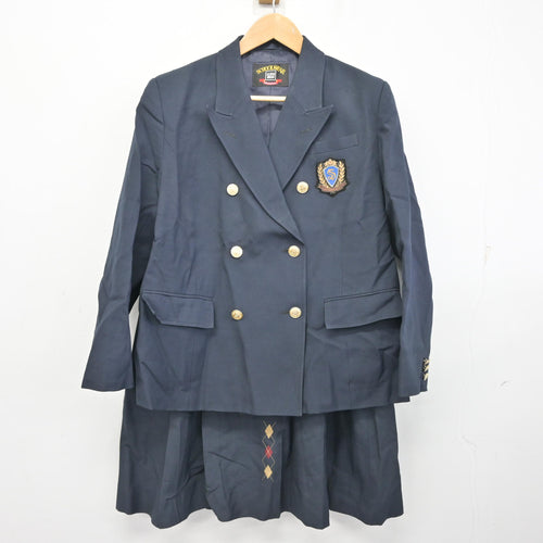 中古】神奈川県 日本大学藤沢高等学校・中学校 女子制服 4点 (ブレザー