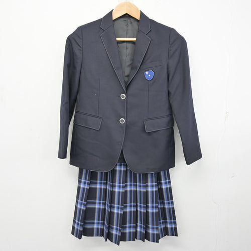中古】 飛鳥未来高等学校 女子制服 3点 (ブレザー・スカート) sf132947