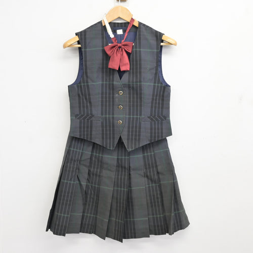 中古】東京都 日本大学第二中学校/旧制服 女子制服 2点 (スカート