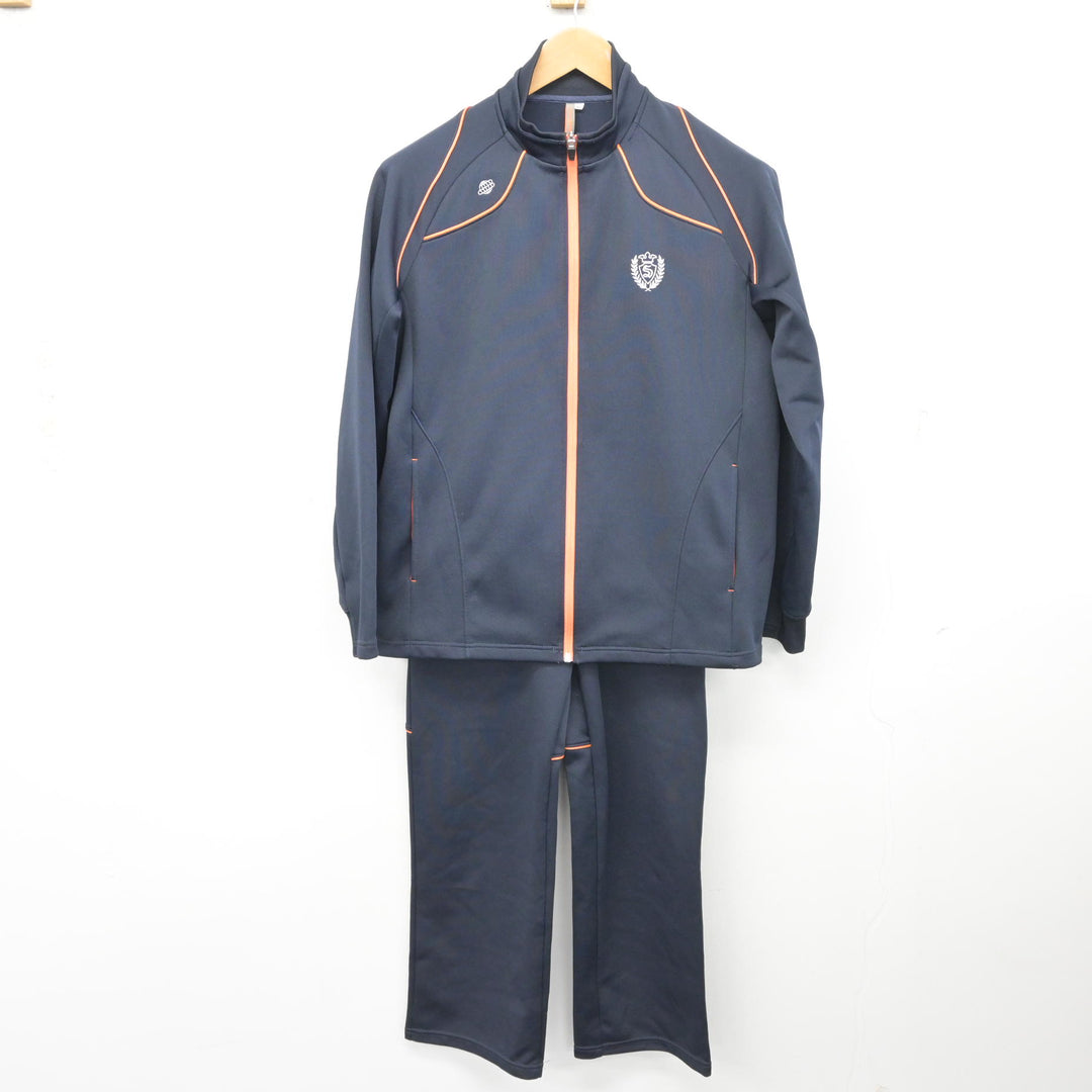 中古】埼玉県 埼玉栄中学・高等学校 女子制服 2点 (ジャージ 上
