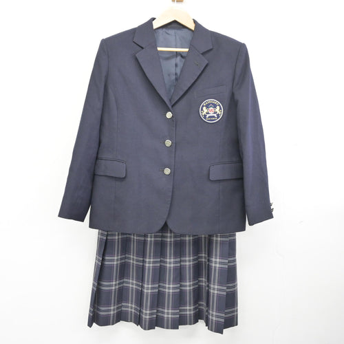 中古】 飛鳥未来高等学校 女子制服 3点 (ブレザー・スカート) sf132947