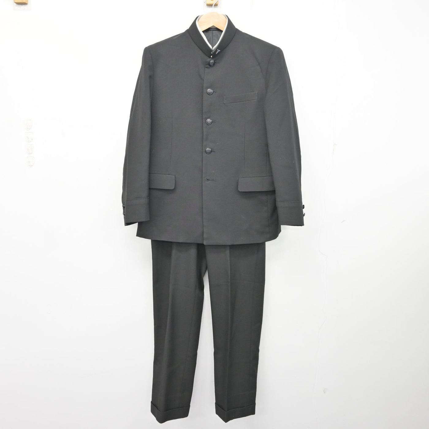 中古】東京都 國學院大學久我山中学高等学校 男子制服 3点 (学ラン