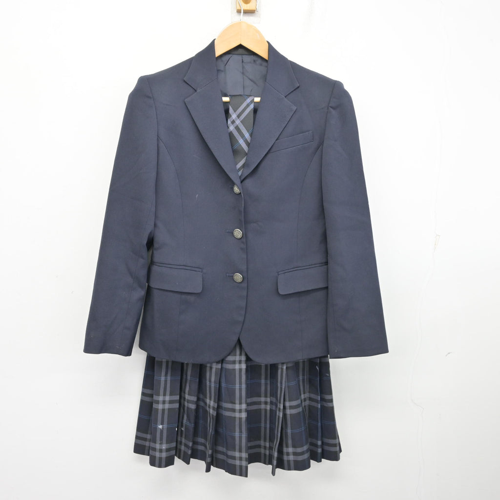中古】神奈川県 橘学苑中学校・高等学校 女子制服 4点 (ブレザー